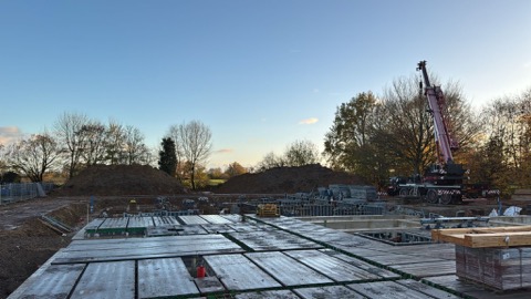 Fundering werkzaamheden