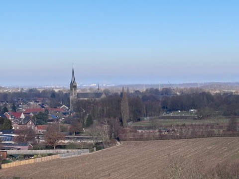 Kraan zichtbaar vanaf de Reusch
